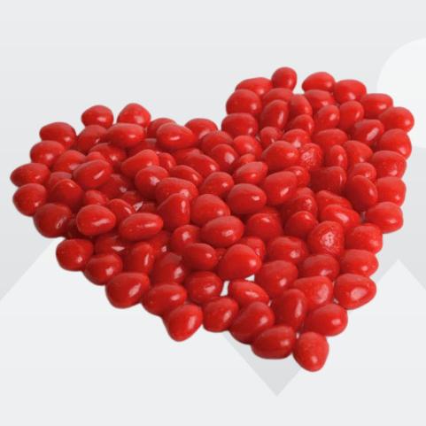 VALENTINE'S DAY- Cinnamon Heart White Chocolate Bark