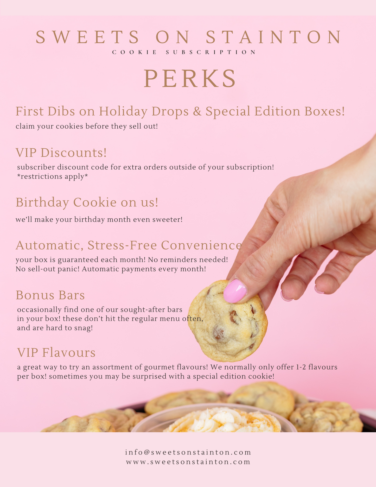 Monthly Cookie Subscription
