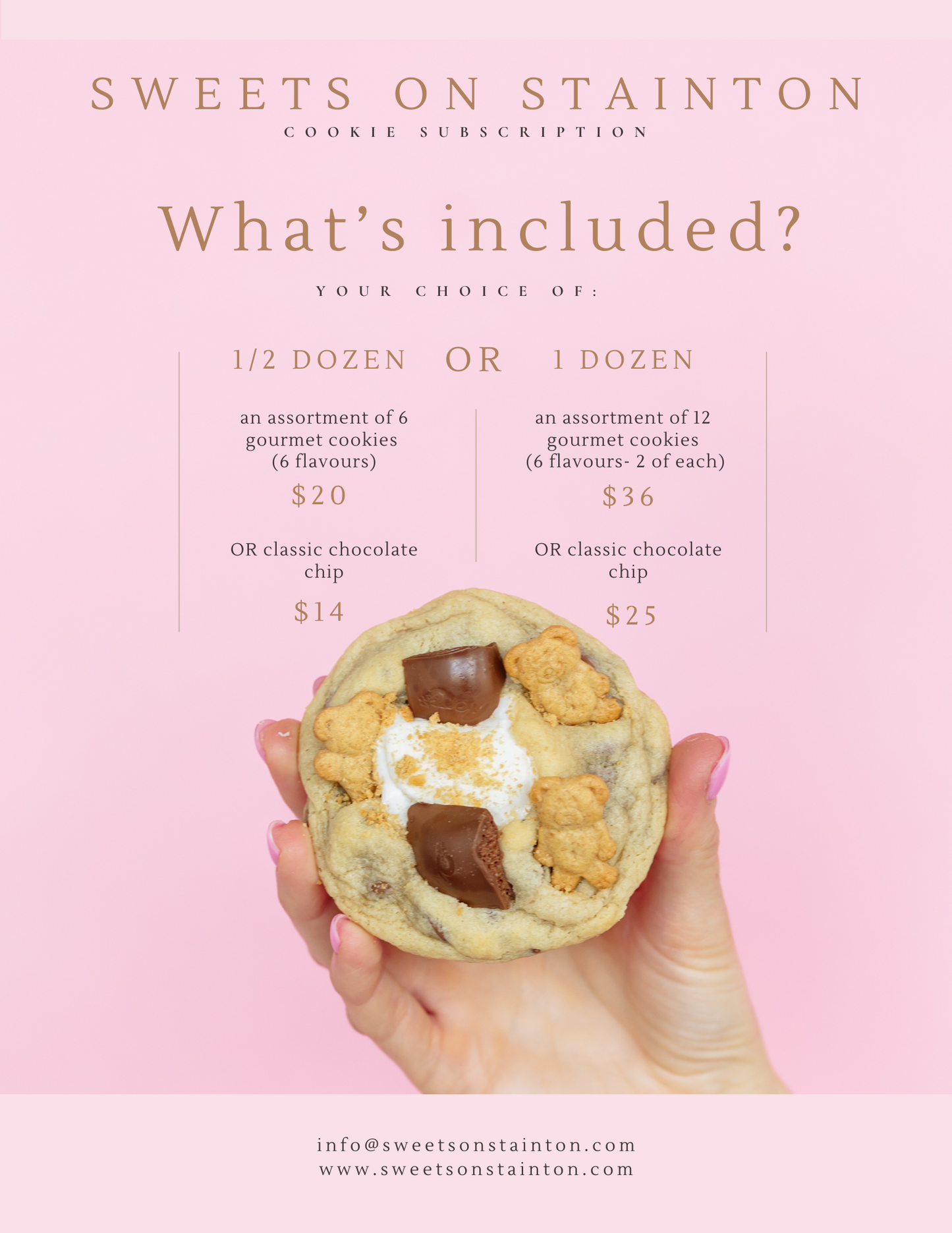 Monthly Cookie Subscription